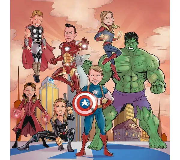 <p>a partire daDesirrè e famiglia si sono marvelizzati</p>