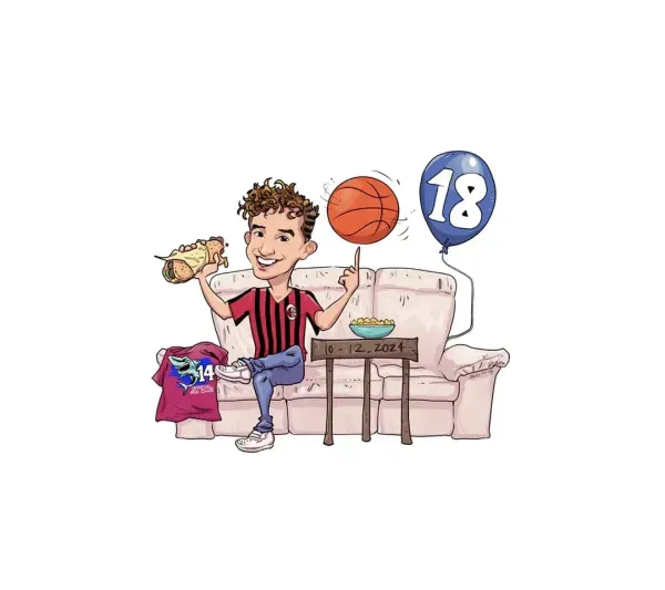 Caricatura per 40 anni