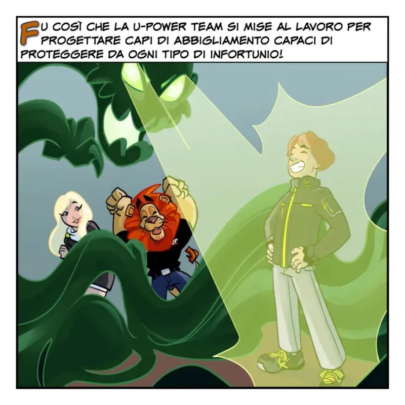 Una nuova storia di Happy e dell'U-Power team 6