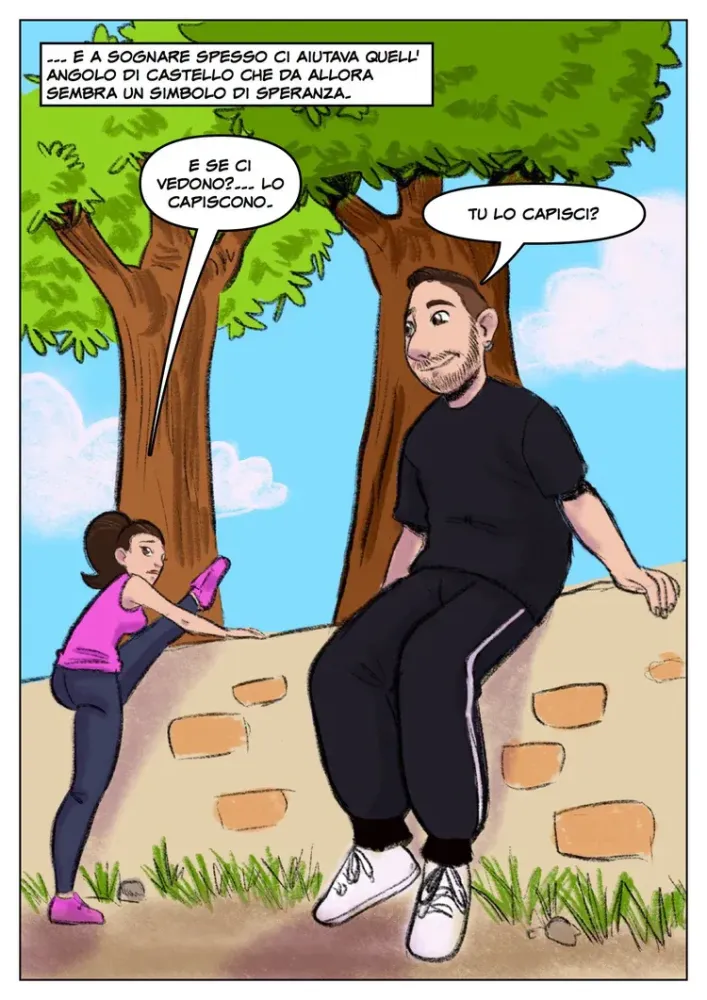 Pierfrancesco regala un'emozione a fumetti alla sua fidanzata 6