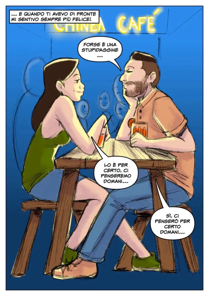 Pierfrancesco regala un'emozione a fumetti alla sua fidanzata 4