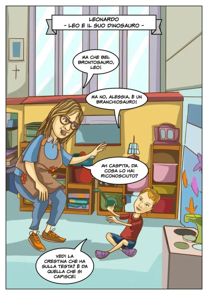 Un fumetto per ringraziare la maestra 4