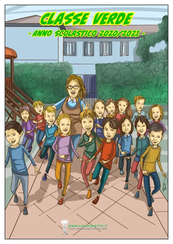 Un fumetto per ringraziare la maestra 1