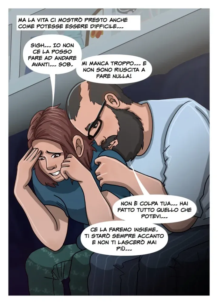Dalle Marche con amore 20 anni di Lucia e Francesco in un fumetto personalizzato 4
