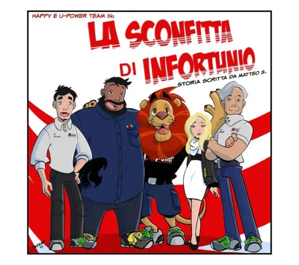 Una nuova storia di Happy e dell'U-Power team