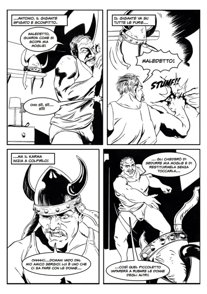 Le corna del gigante sconfitto parte 2- una nuova puntata del fumetto erotico 3