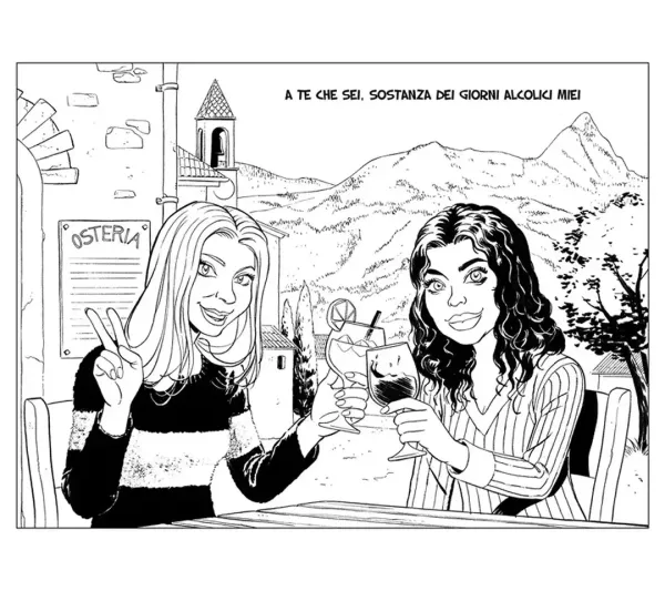 Regalare una caricatura personalizzata alla migliore amica