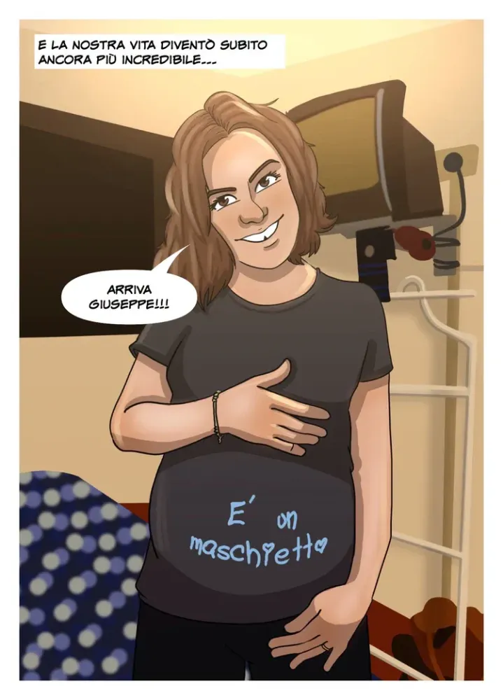 Dalle Marche con amore 20 anni di Lucia e Francesco in un fumetto personalizzato 6
