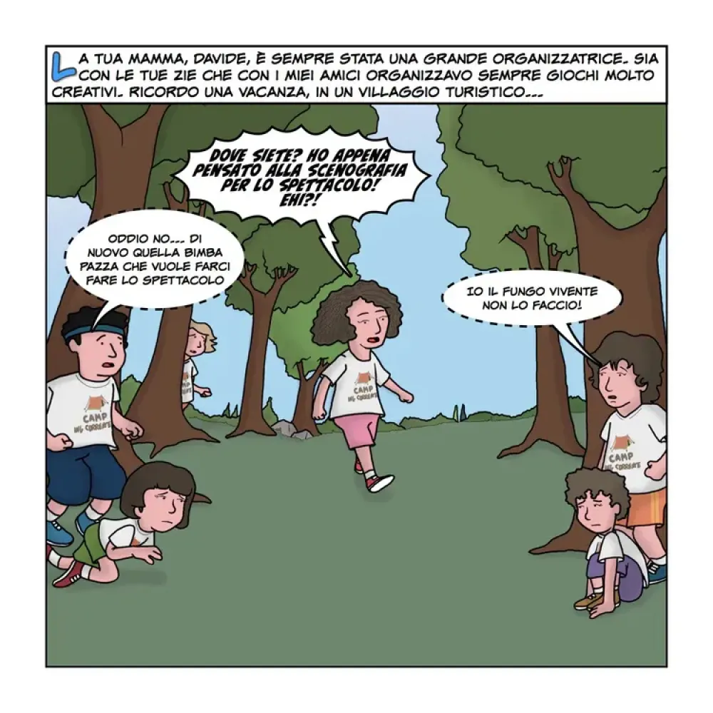 Fumetto personalizzato per i 40 anni di Francesca 5