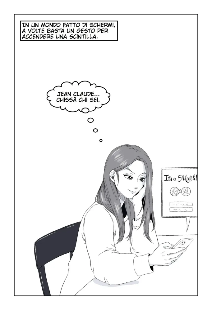 Storia damore a fumetti per Anna Carla 2