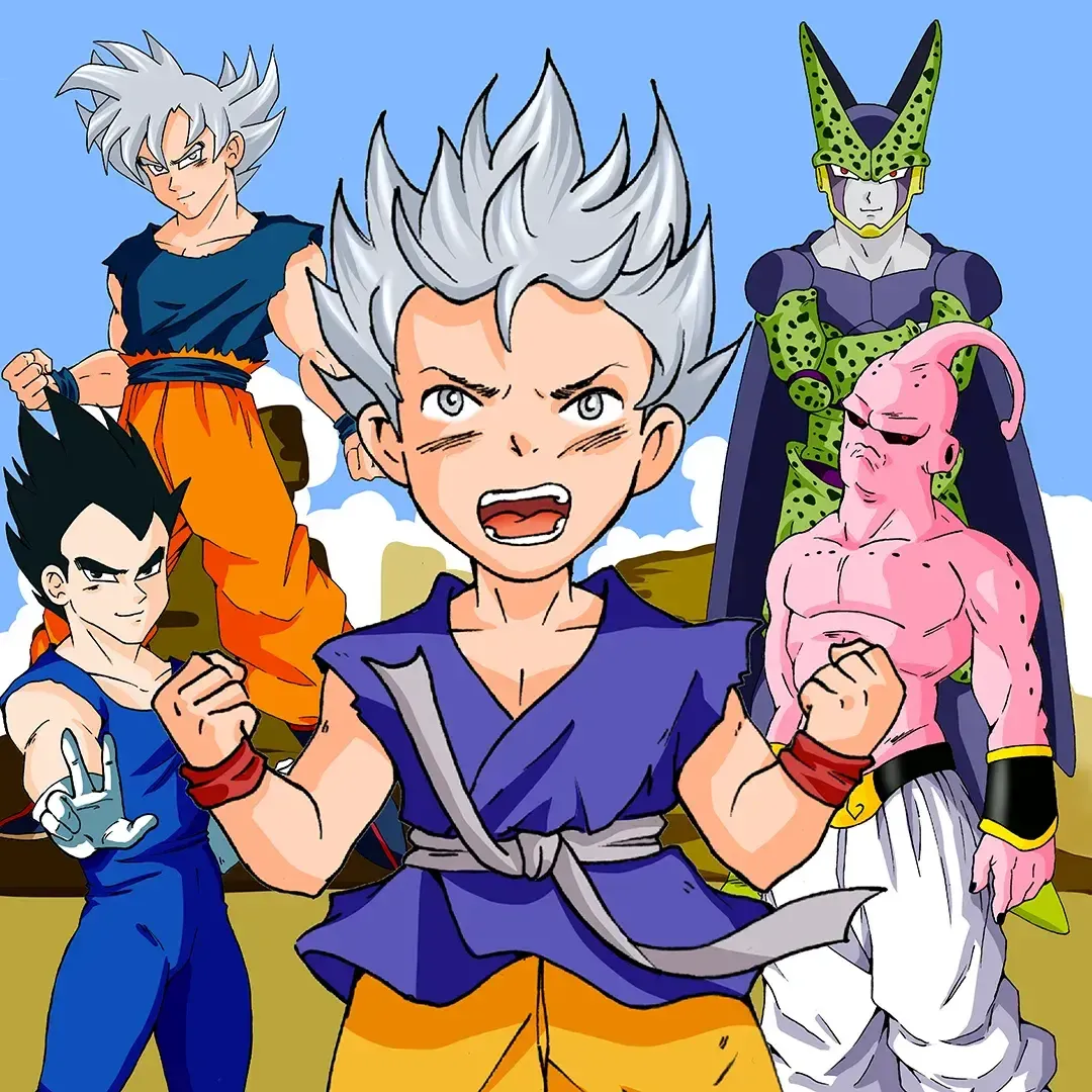 ritratto dragon ball