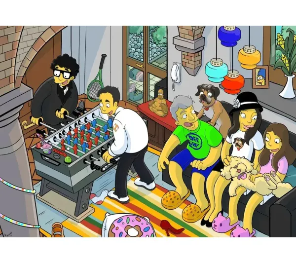 Regali di natale gialli per gli appassionati dei Simpson
