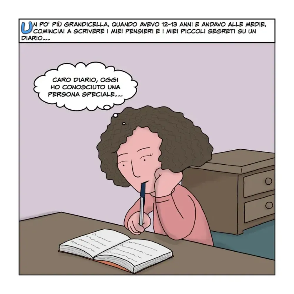 Fumetto personalizzato per i 40 anni di Francesca 4