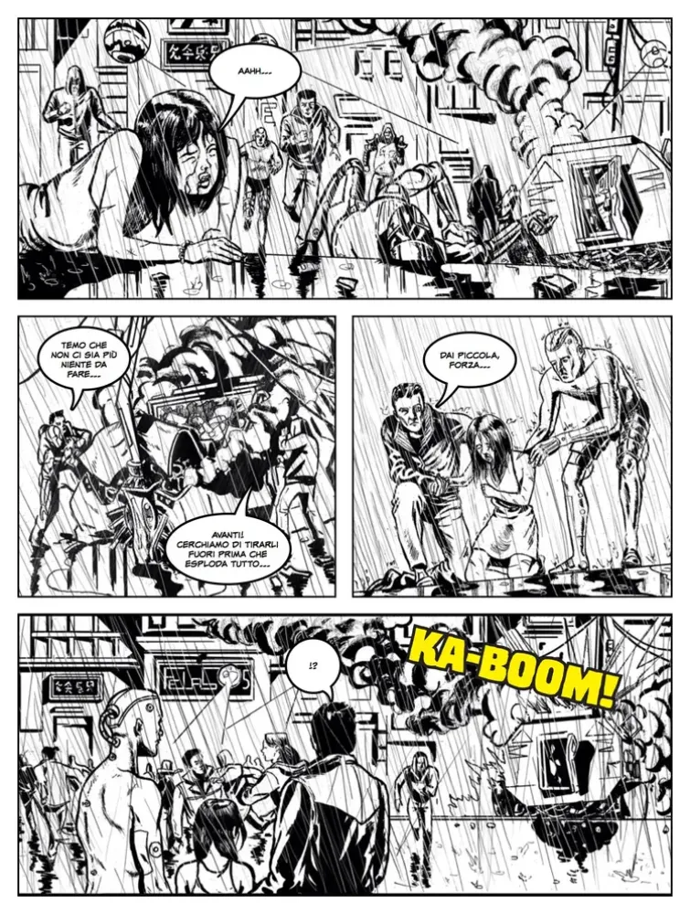 Violet una graphic novel originale alla Blade runner 5