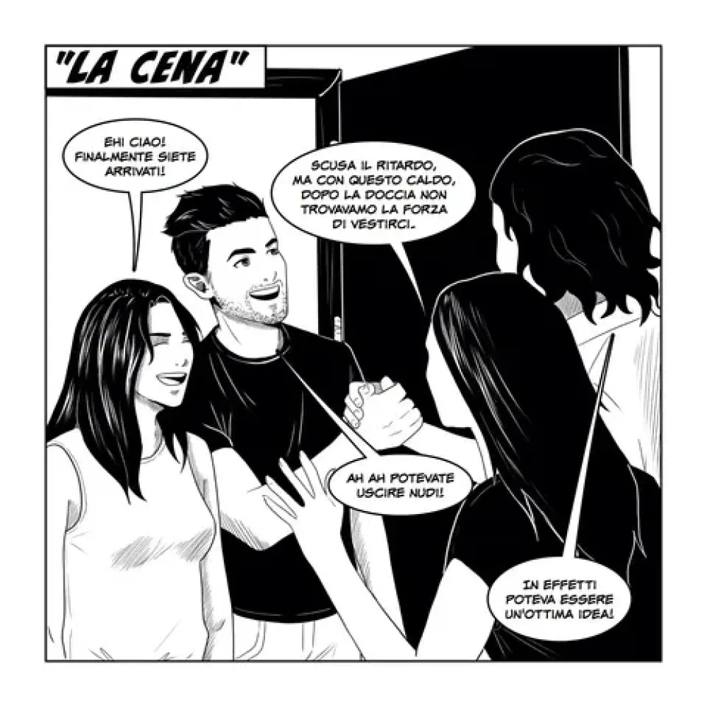Un fumetto Hentai per una doppia coppia 1