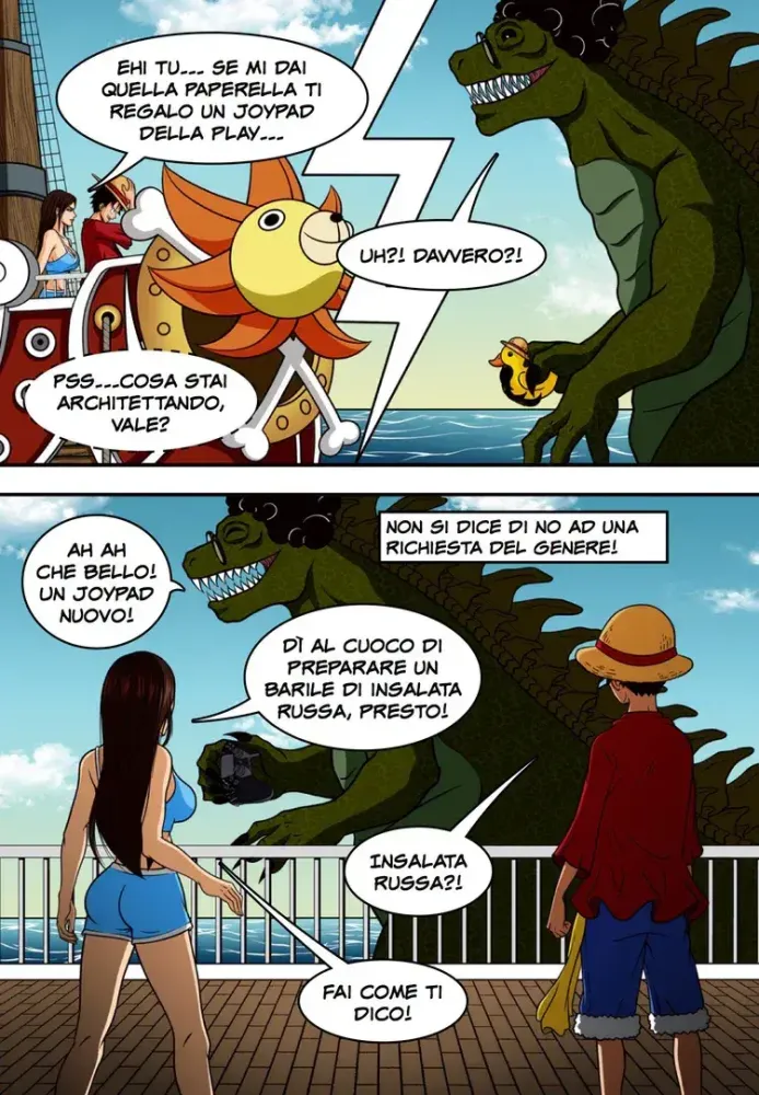img Quando Pier Luca diventò Godzilla per amore di Valentina 6