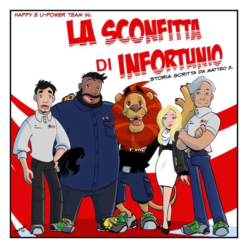 Una nuova storia di Happy e dell'U-Power team 1