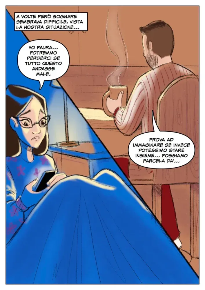 Pierfrancesco regala un'emozione a fumetti alla sua fidanzata 5